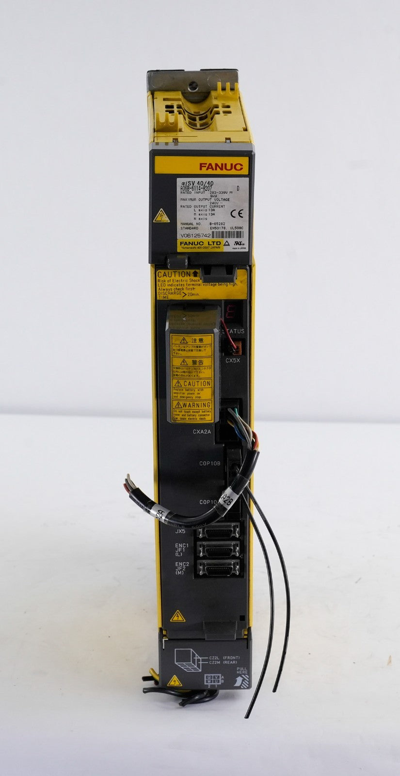 Fanuc A06B-6114-H207 D Servo Amplifier 9kW 240V A06B6114H207