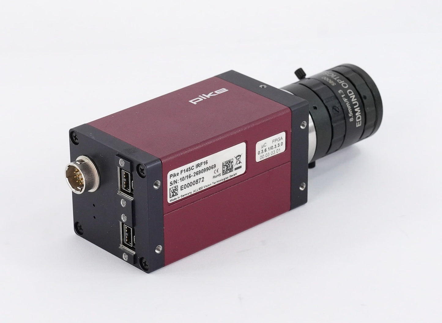 Allied Vision Technologies Pike F145C IRF16 Industrial CCD Camera