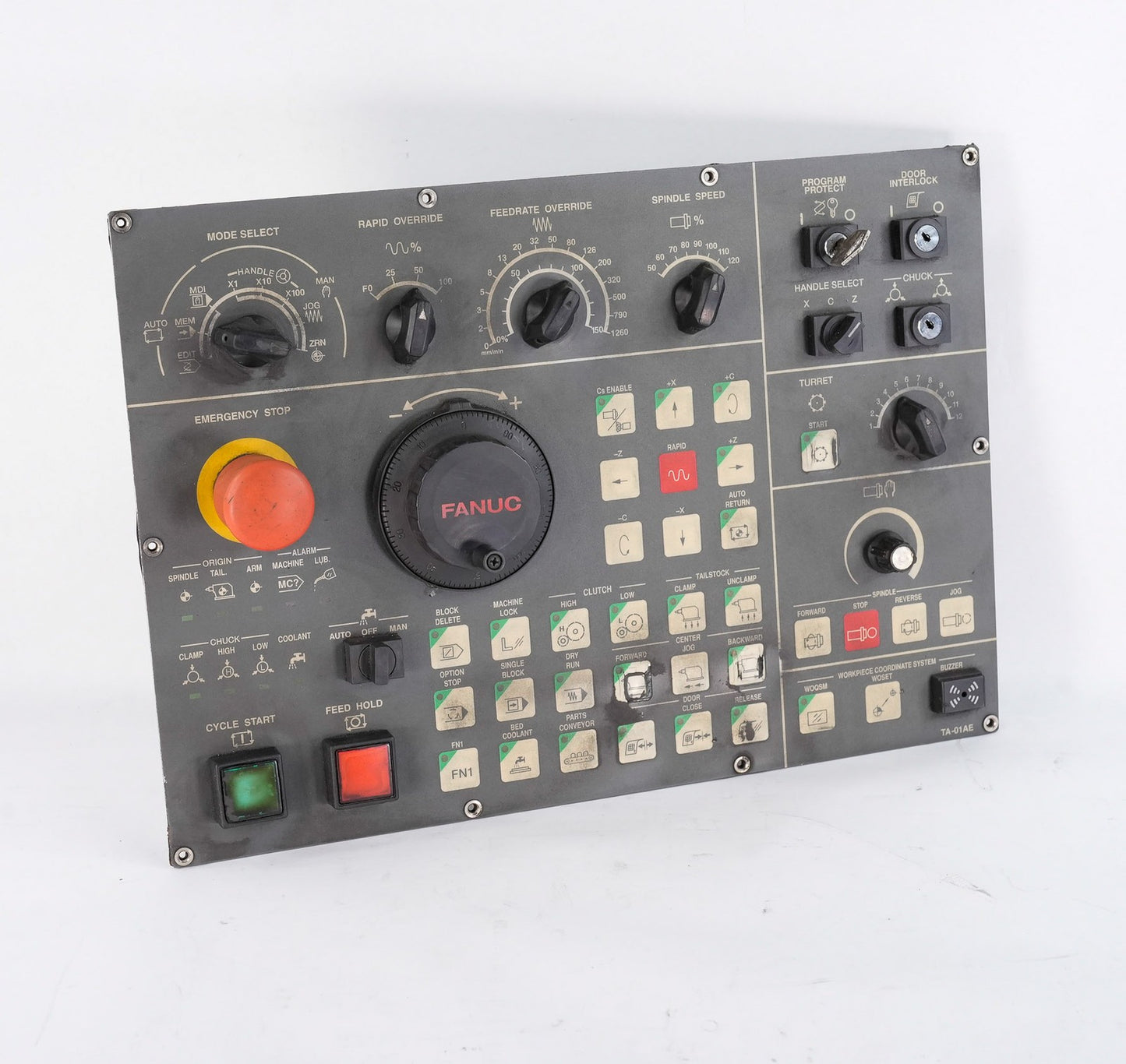 FANUC TA-01AE Manual Pulse Generator Control Panel + A860-0203-T001
