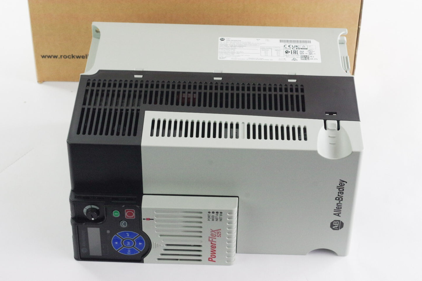 Allen Bradley 25B-D030N104 /A PowerFlex 525 AC Drive 20HP 480V - Open Box