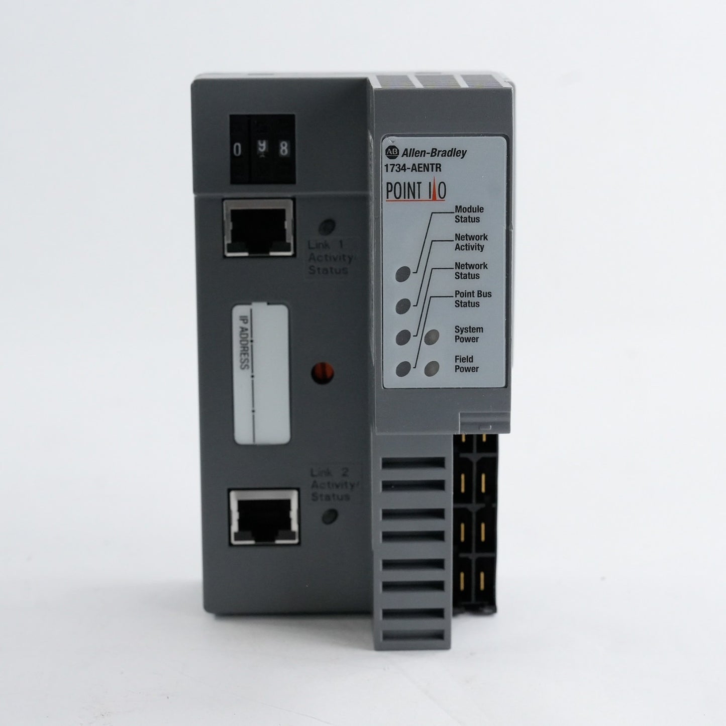 Allen Bradley 1734-AENTR /C FW 6.012 Point I/O Ethernet Module 1734AENTR