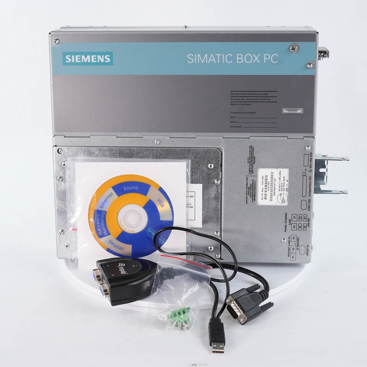 Siemens SIMATIC IPC627C Box PC 6BK1000-6AE10-0AX0 Industrial Computer -installed
