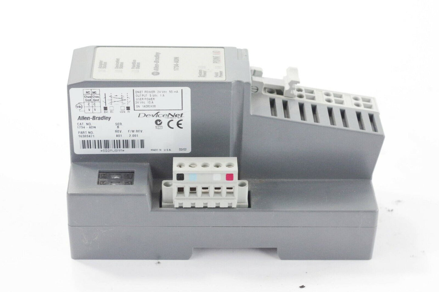 Allen-Bradley 1734-ADN / 1734-ADN Ser B DeviceNet Adapter Module