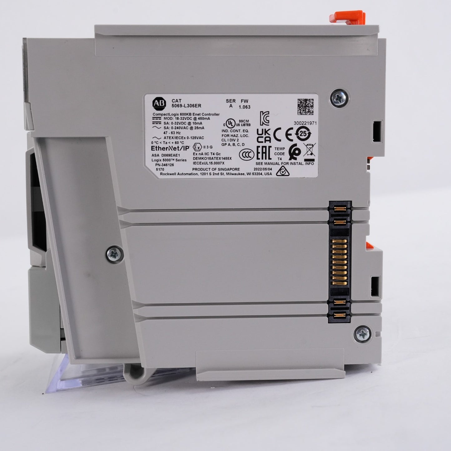 Allen Bradley 5069-L306ER /A CompactLogix 5380 Controller 5069L306ER Refurbished