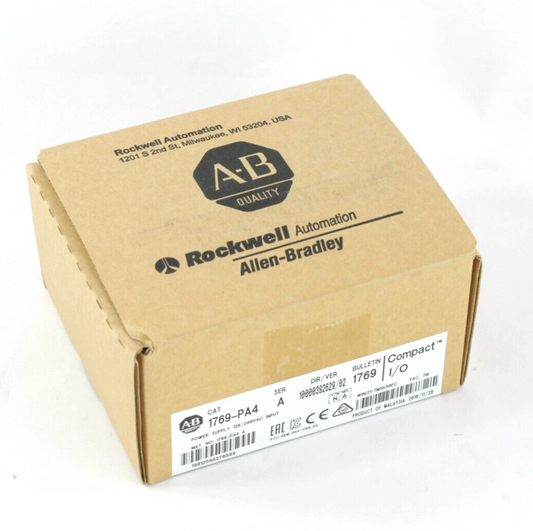 Allen Bradley 1769-PA4 Ser A Compact I/O Power Supply Module - New Surplus