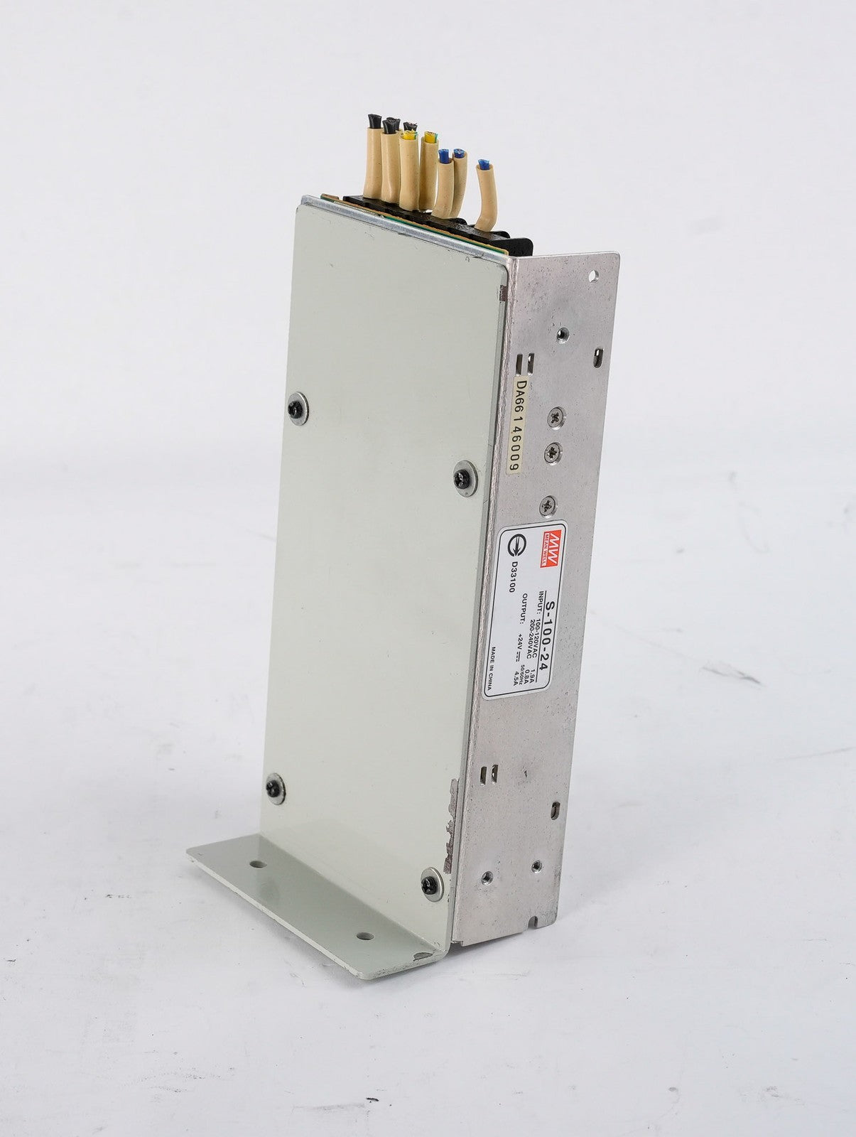 Mean Well S-100-24 Enclosed Switching Power Supply 24V 4.5A S10024