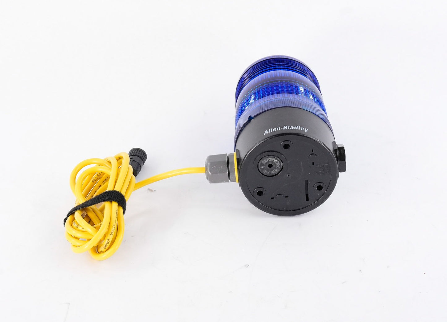Allen Bradley 855BS-ADA10 /A Blue Strobe Light + 2661 VW-1 Cable