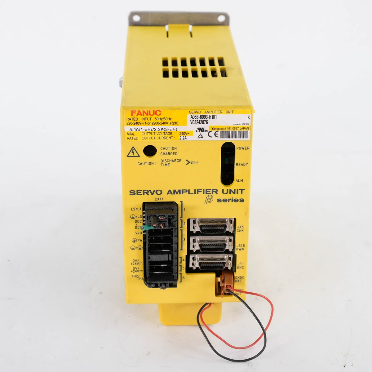 FANUC A06B-6093-H101 Beta Servo Amplifier Drive SVM1-12 230V A06B6093H101