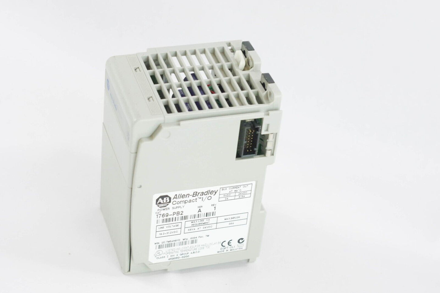 Allen-Bradley 1769-PB2 Power Supply Module Ser A