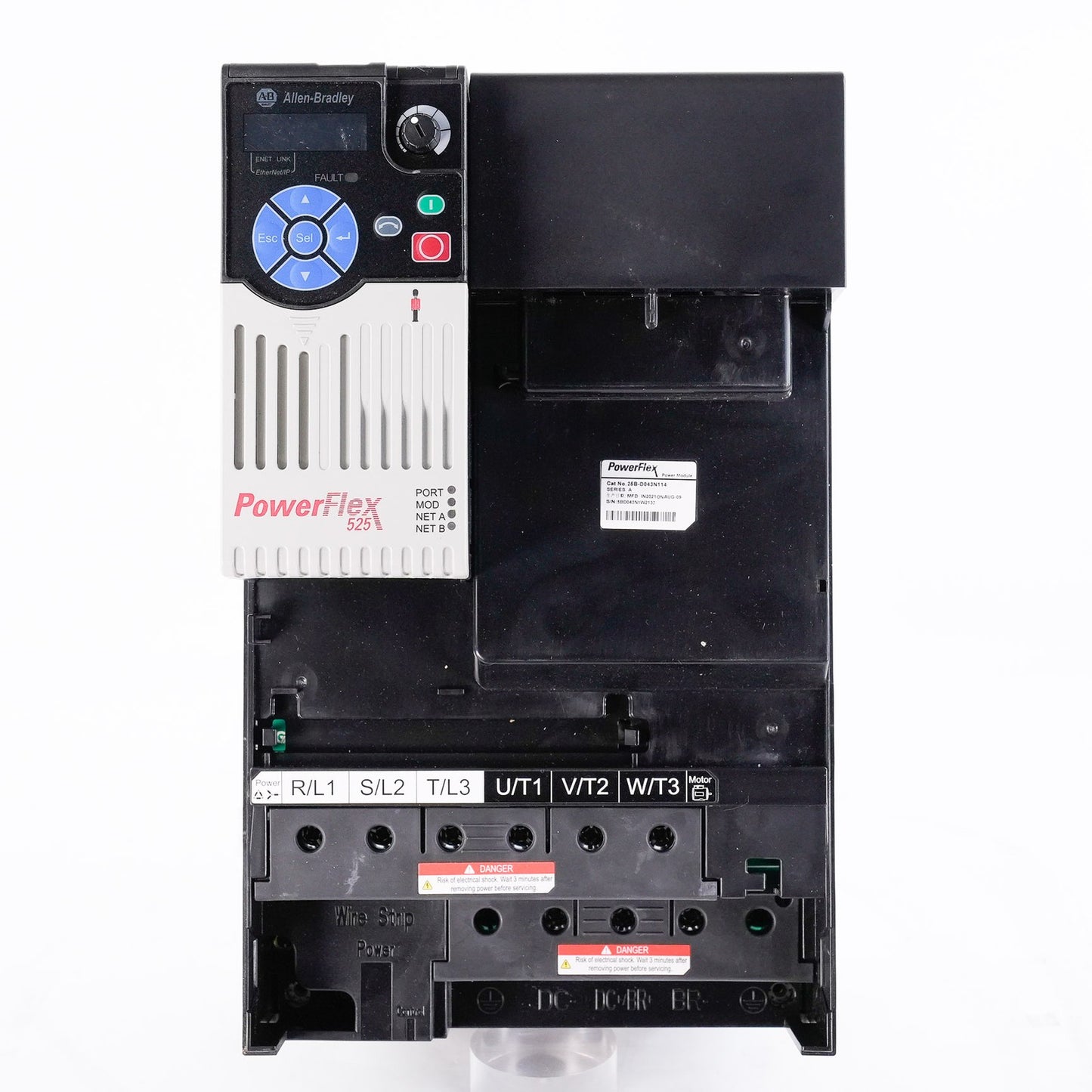 Allen Bradley 25B-D043N114 /A PowerFlex 525 AC Drive 480V 3PH 25BD043N114