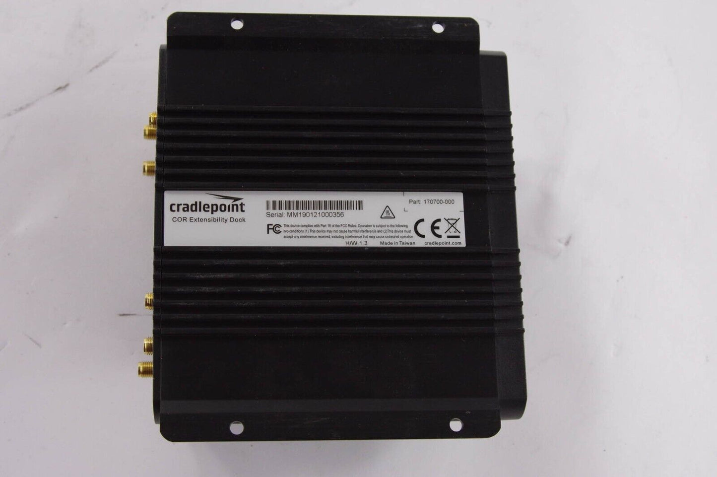 Cradlepoint IBR900-600M + 170700-000 / MC400LP6 COR Extensibility Dock 4G LTE