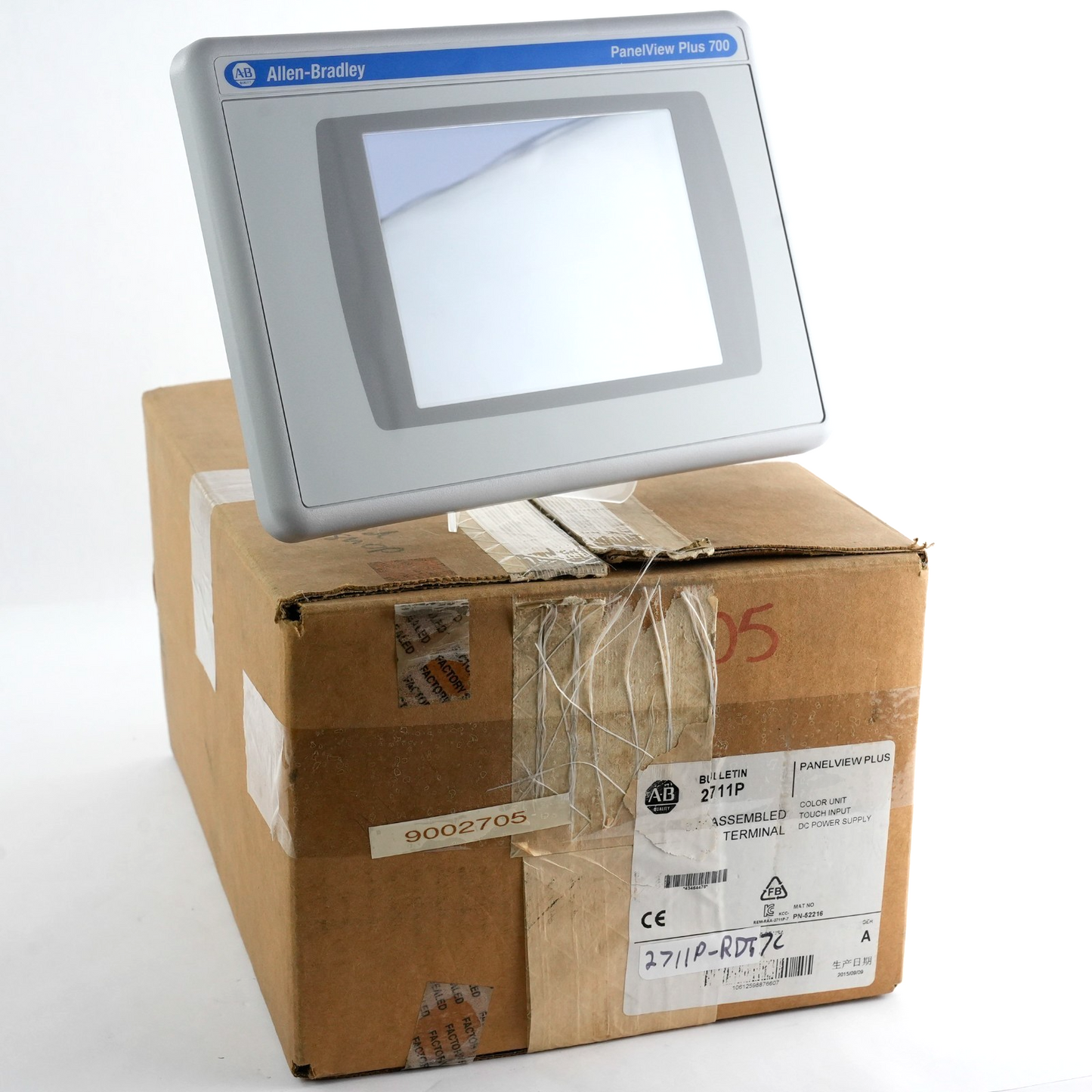 Allen Bradley 2711P-RDT7C /C Panelview Plus 700 Color Touch Display 2711PRDT7C