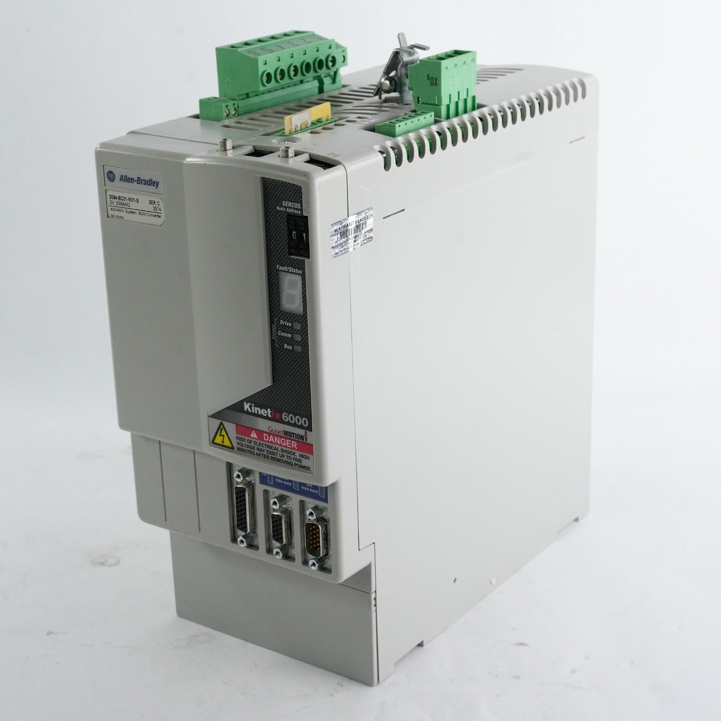 Allen Bradley 2094-BC01-M01-S /C Kinetix 6000 400/460V 9A Integrated Axis Module
