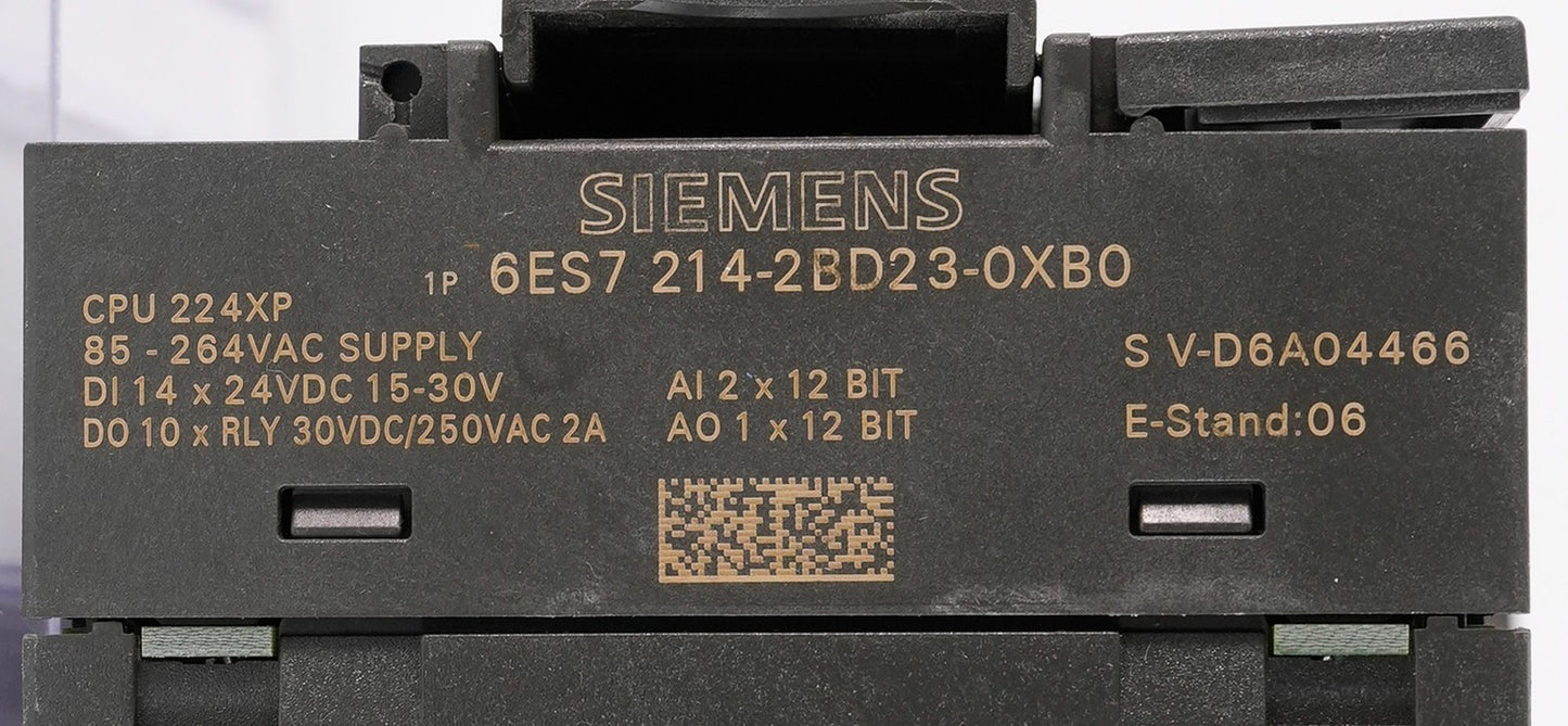 Siemens 6ES7214-2BD23-0XB0 Simatic S7-200 CPU Module 6ES72142BD230XB0