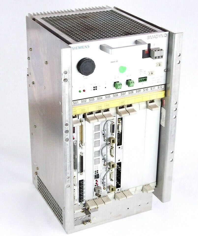 Siemens SIMADYN D 6dd1682-0bc4 RACK 6dd16820bc4 A200-G1 SR12.4