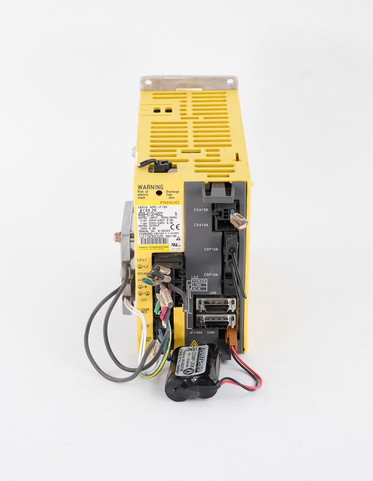 FANUC A06B-6130-H002 Servo Amplifier Unit Beta i SV20 200-240V A06B6130H002