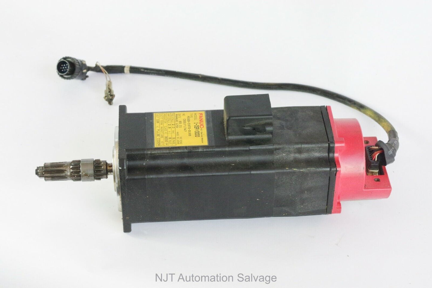 Fanuc AC Servo Motor A06B-0373-B169 1-OSP/3000 + a860-0346-t041 Encoder + WRNTY