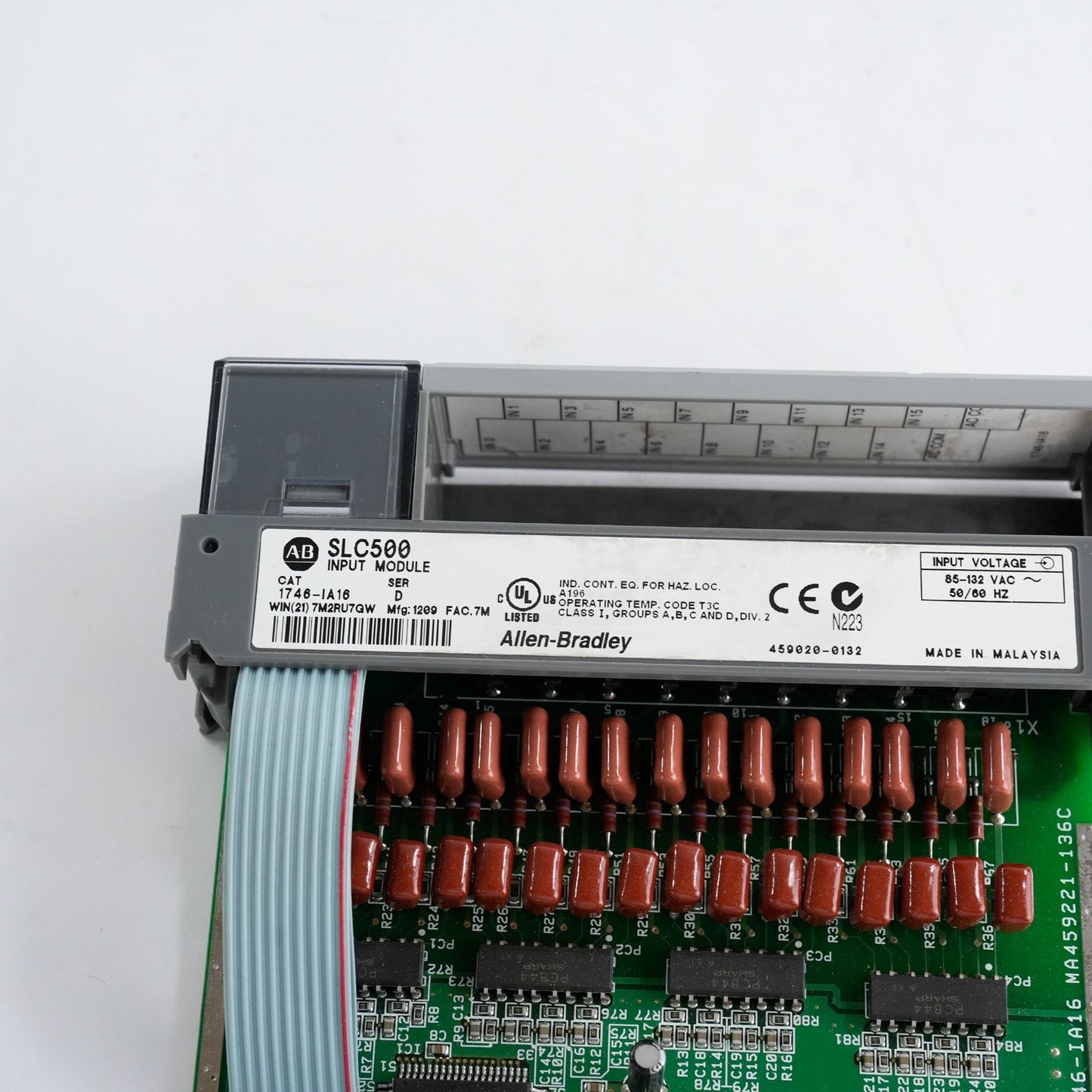 Allen Bradley 1746-IA16 /D SLC 500 Digital Input Module 16 Pt PLC 1746IA16