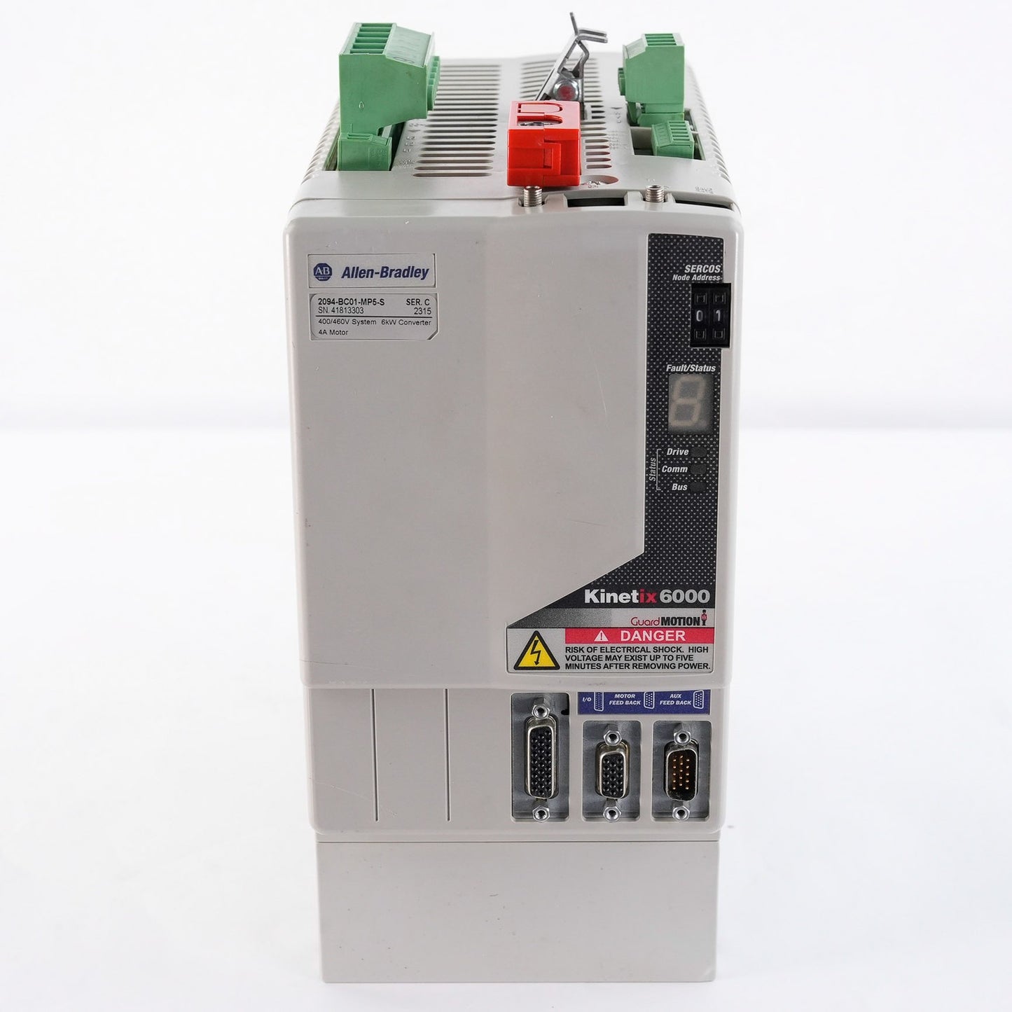 Allen Bradley 2094-BC01-MP5-S /C Kinetix 6000 Integrated Axis Module 6kW/4A