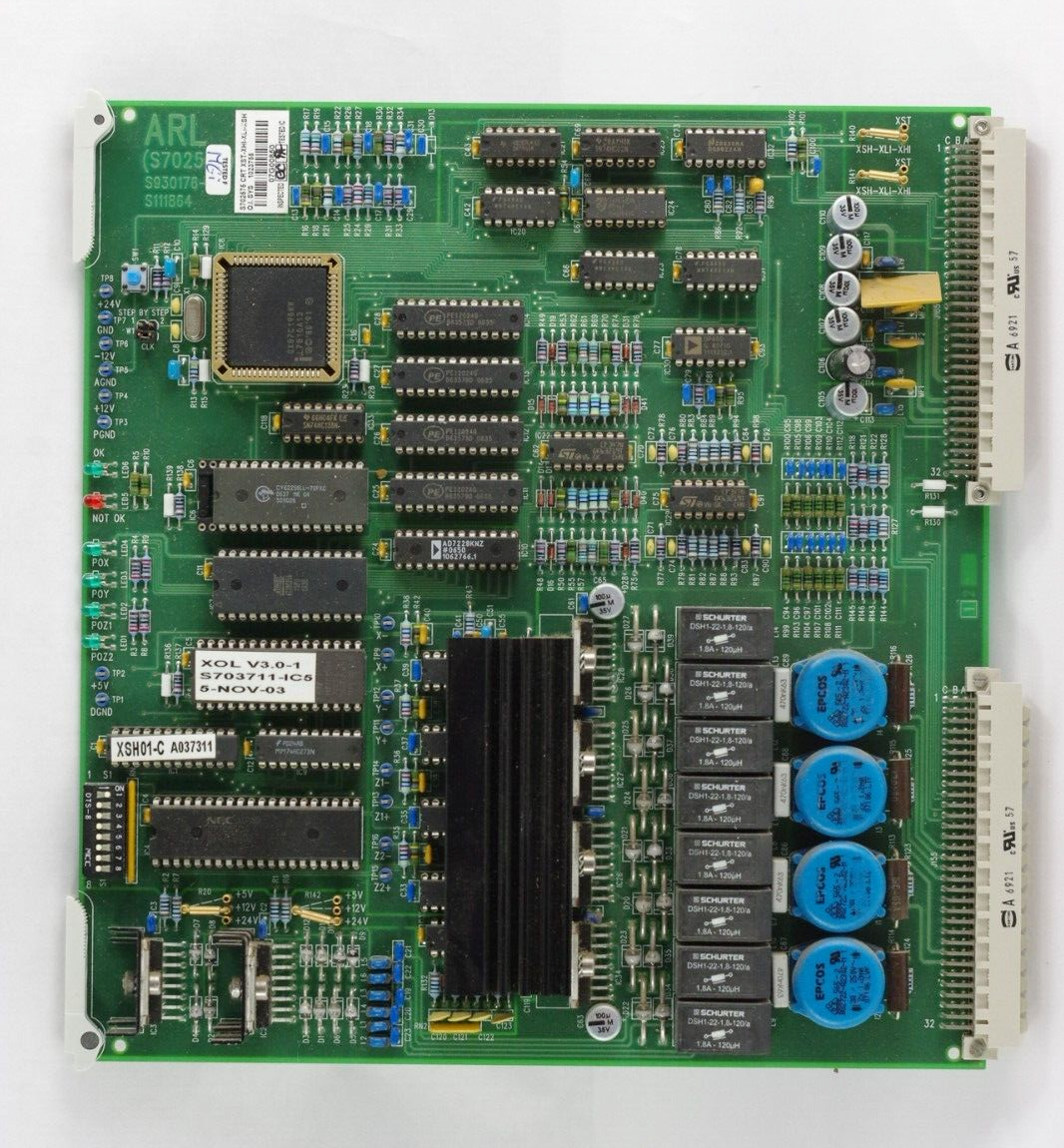 ARL S702575 Circuit Board S930176-0 S111864 CRT XST-XHI-XLI-XSH 07G00850