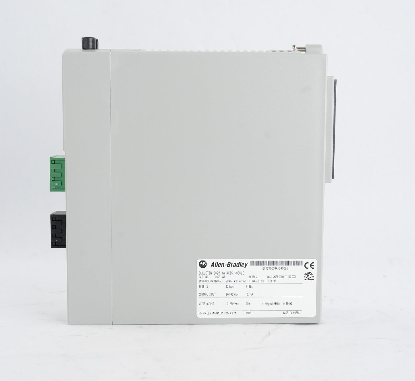 Allen Bradley 2093-AMP1 Kinetix 2000 Servo Drive 2093 1A Axis Module - Open Box
