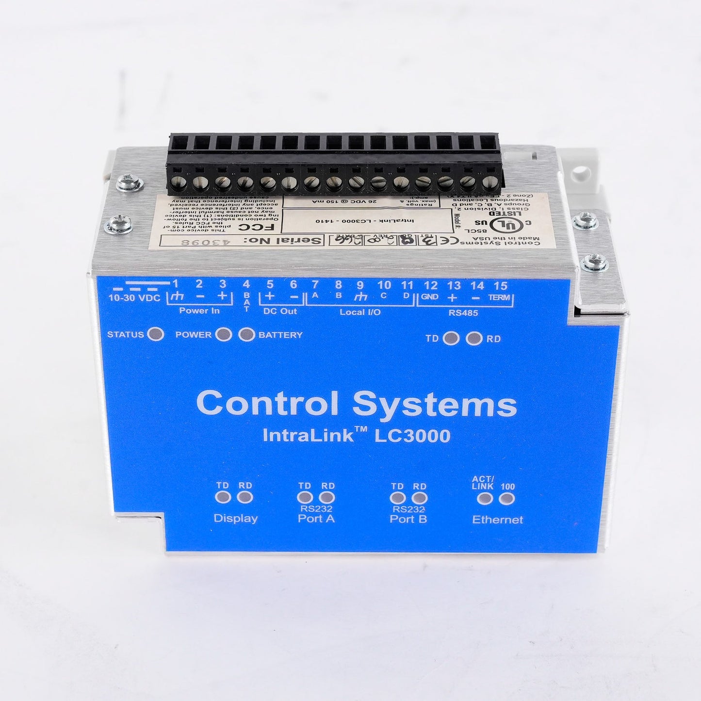 IntraLink LC3000-1410 LC3000 1410 Communication Interface Module LC30001410