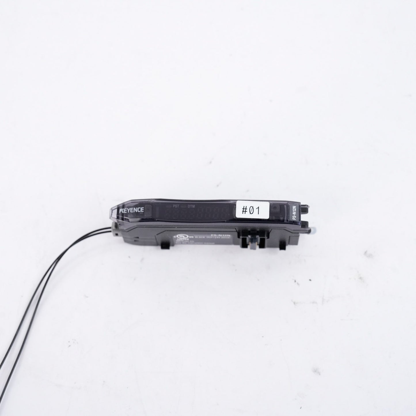 Keyence FS-N12N Fiber Optic Sensor Amplifier Black FSN12N