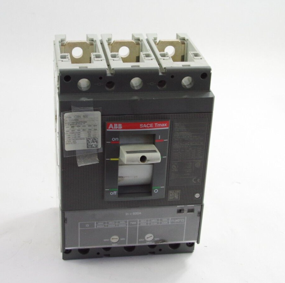 ABB Sace Tmax XT5N 600 Amp 3 Pole Circuit Breaker / XT5N600