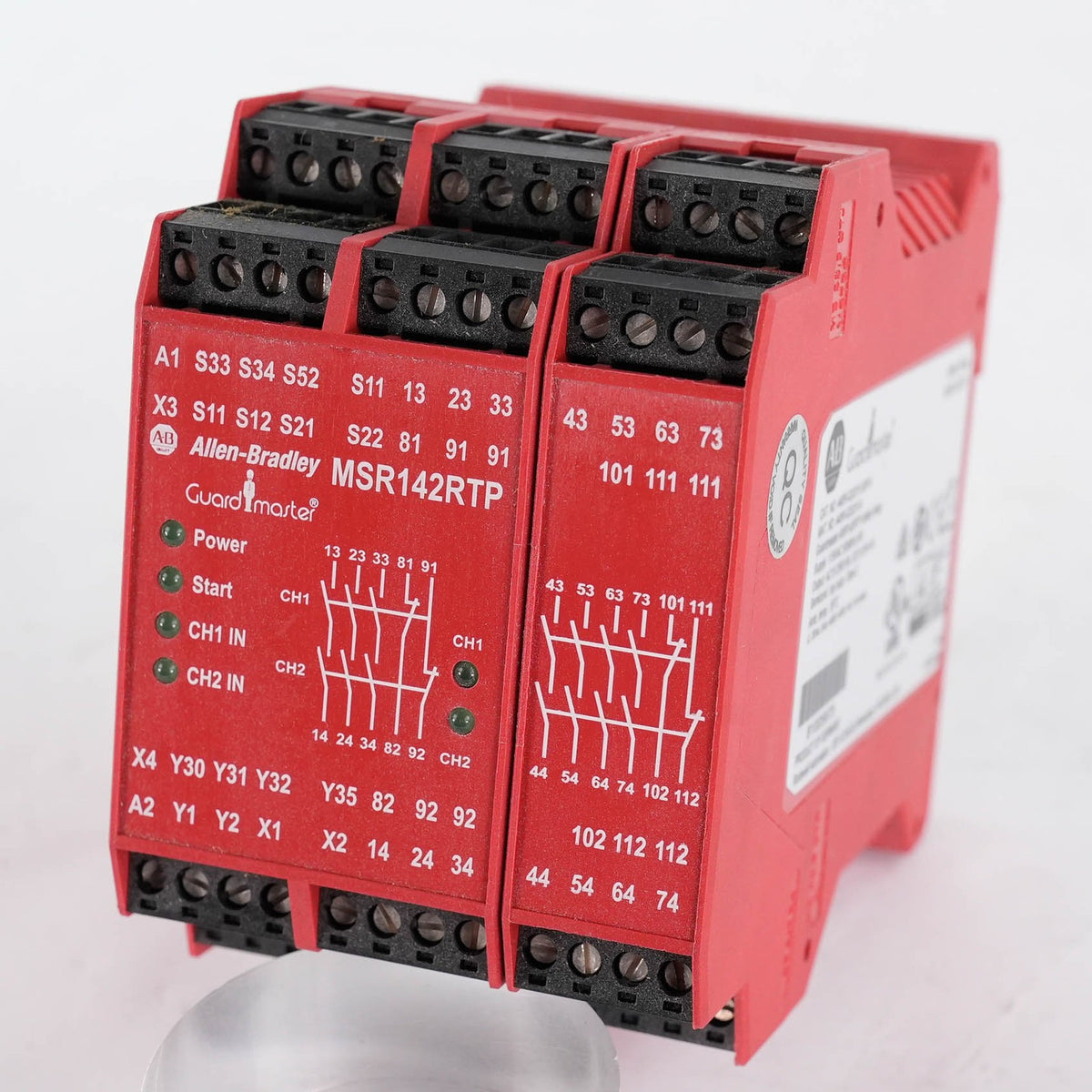 Allen Bradley 440R-G23215 Ser A MSR142RTP Guardmaster Minotaur Safety Relay