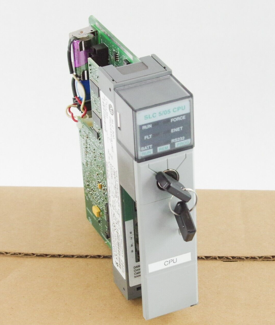 Allen Bradley 1747-L552 /C SLC500 PLC Processor 5/05 CPU Module