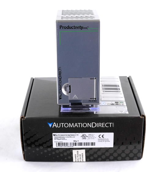 Automation Direct P3-01DC Productivity 3000 DC Base PLC Power Supply - Open Box