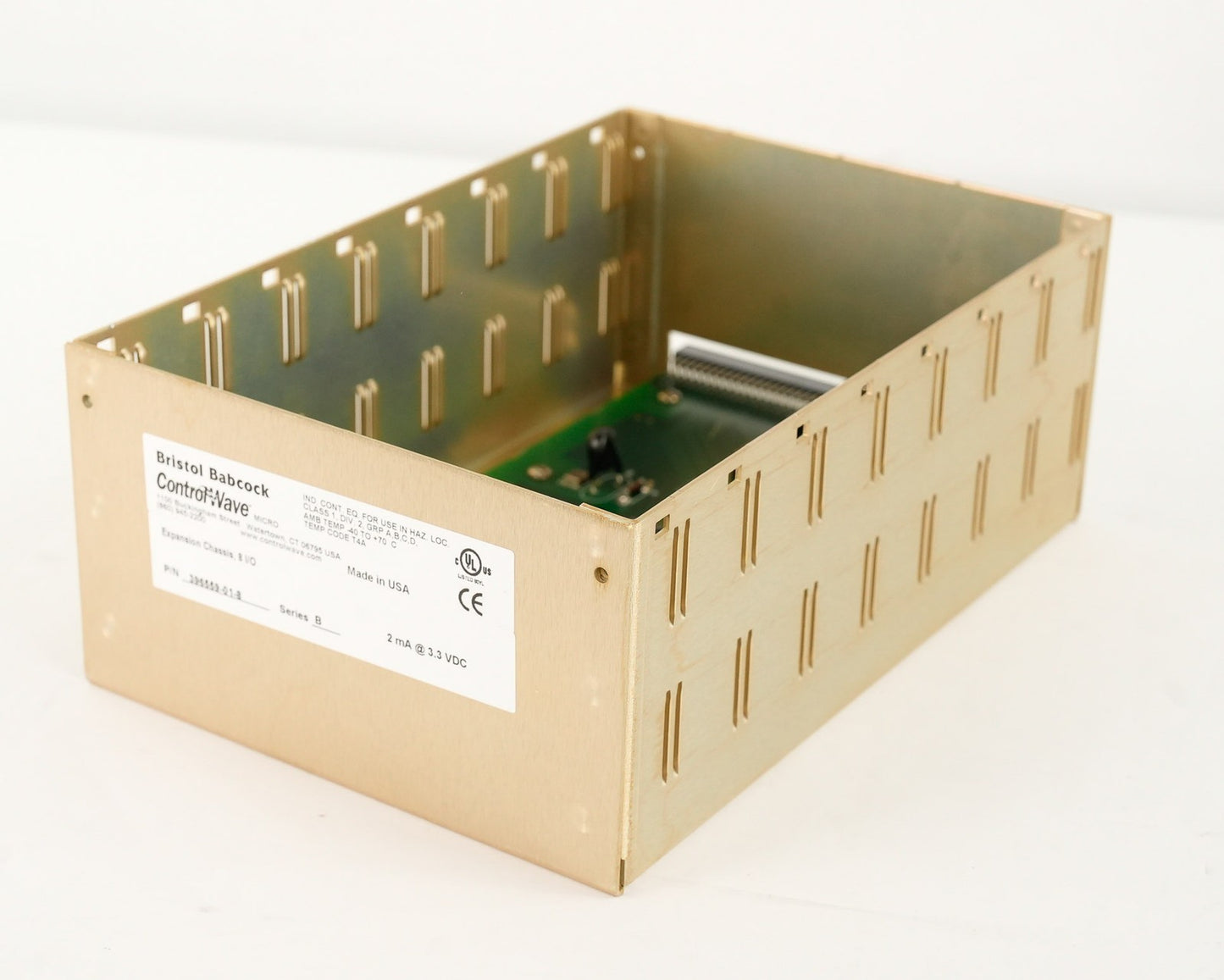 Emerson ControlWave 396559-01-8 /B 2mA 3.3VDC Micro PLC Module/Rack 396559018