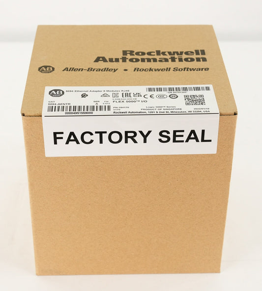 Allen Bradley 5094-AENTR Flex 5000 EtherNet Adapter 8 Modules - Sealed Surplus