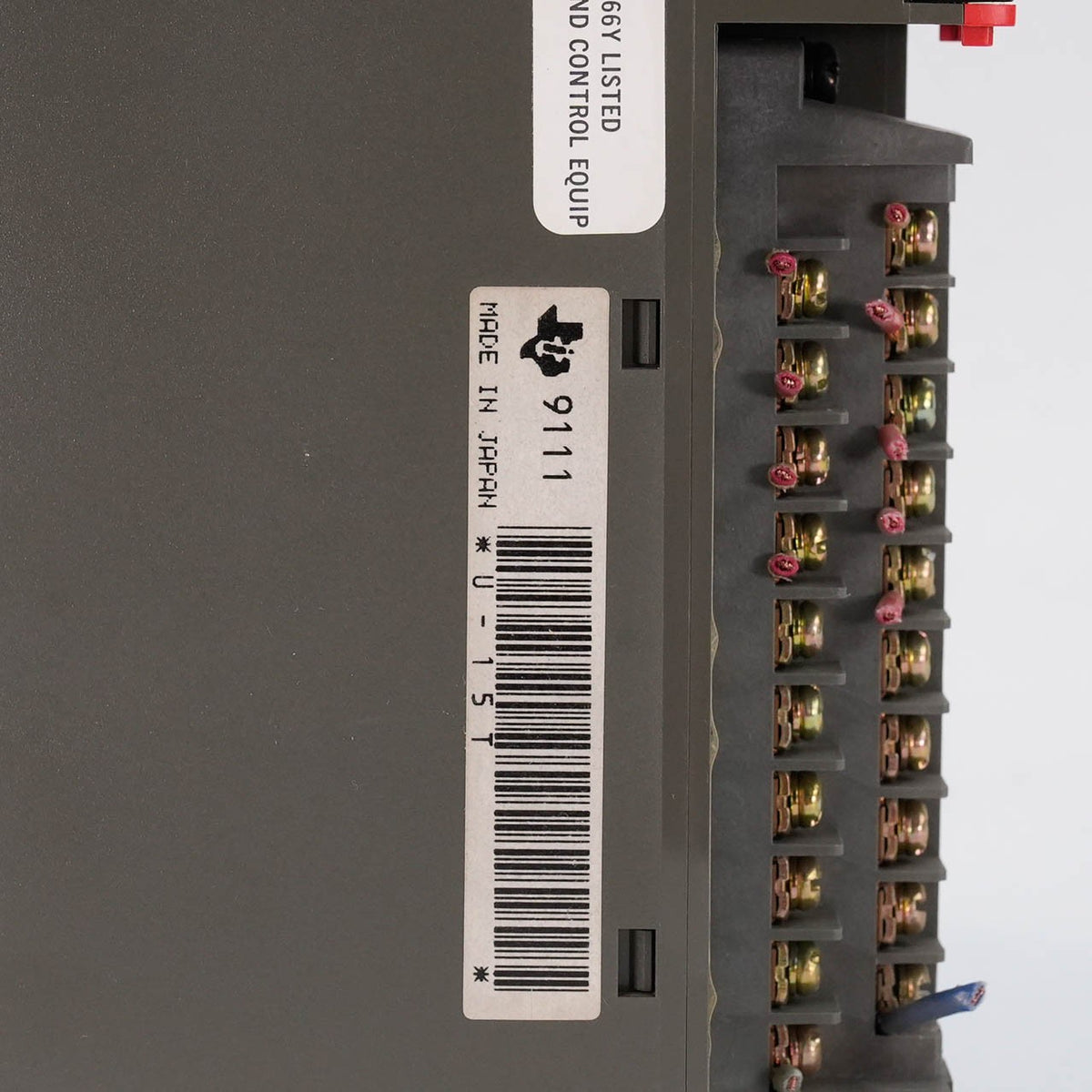 Texas Instruments U-15T Relay Output Module U15T 5-24V