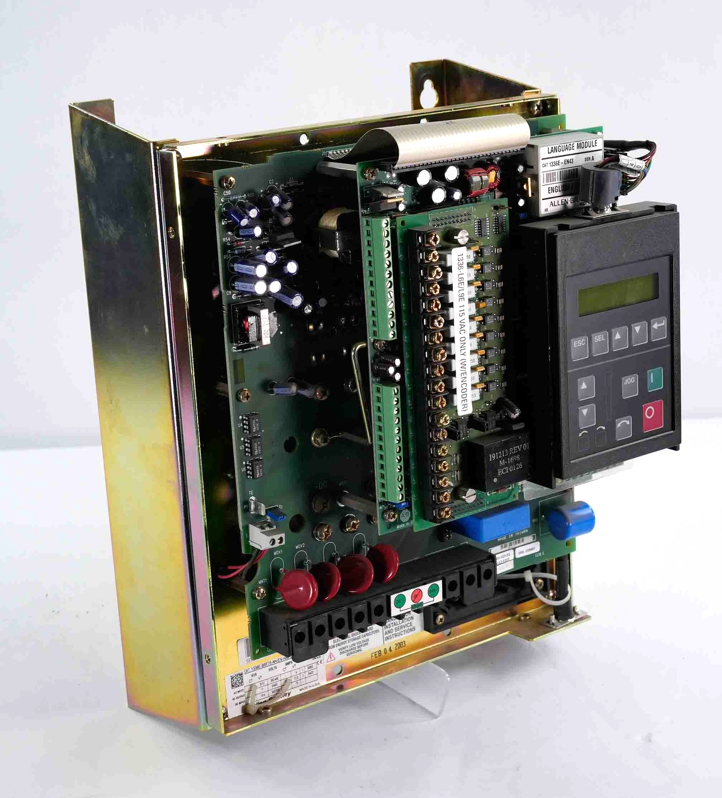 Allen Bradley 1336E-BRF75-AN-EN-HA2-L9E /D Bulletin 1336E Impact AC Drive