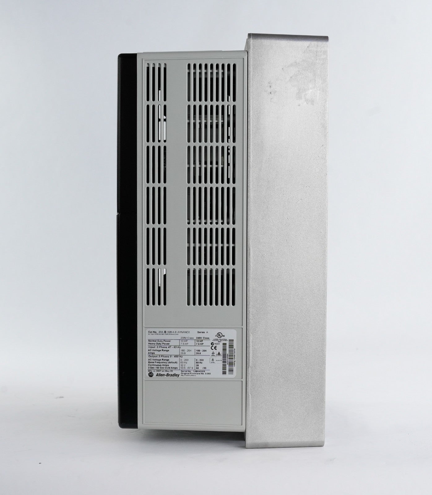 Allen Bradley 20AB028A0AYNANC0 /A Powerflex 70 240V AC Drive