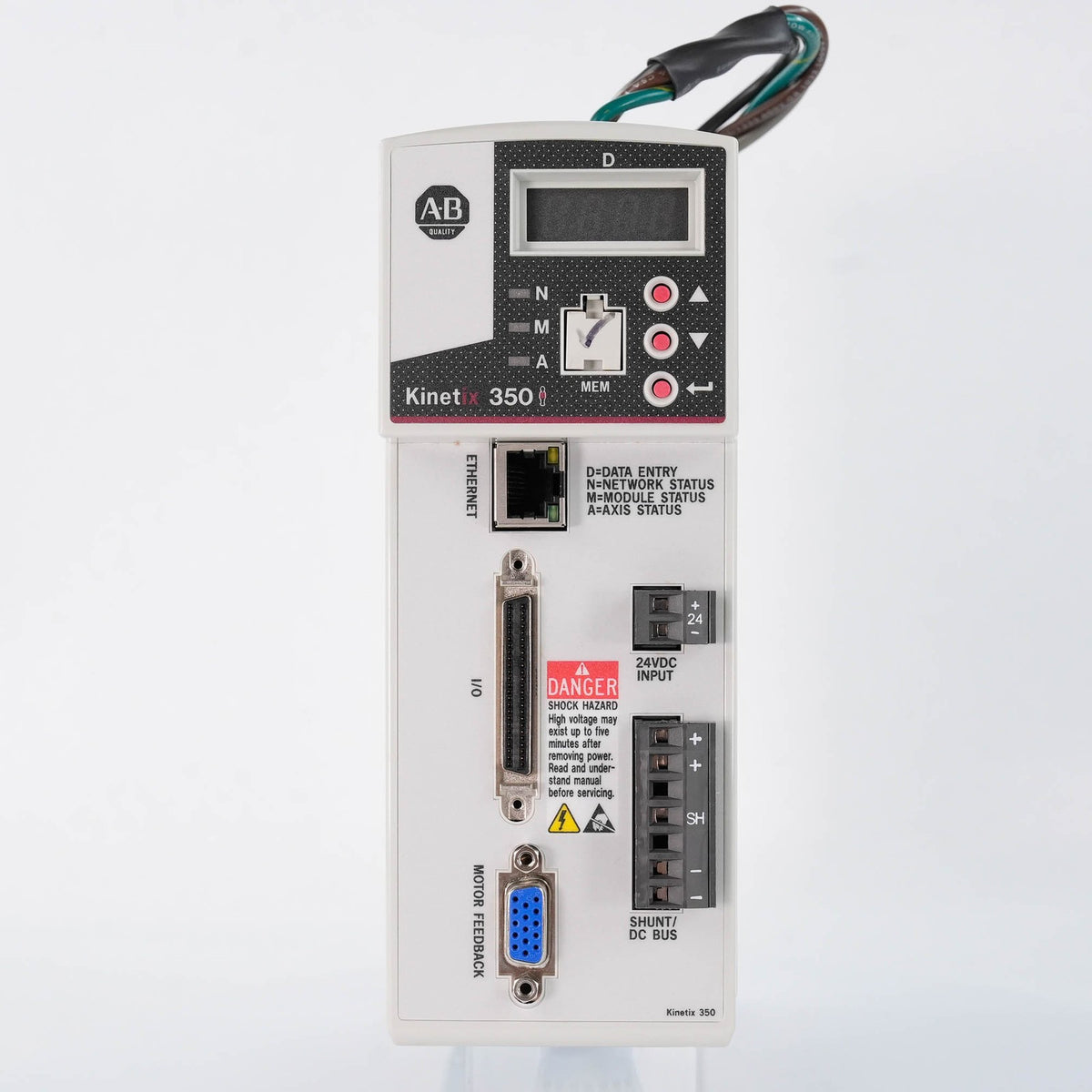 Allen Bradley 2097-V34PR3-LM /A Kinetix 350 Drive 480V 2A 1kW + 2097-F4 Filter