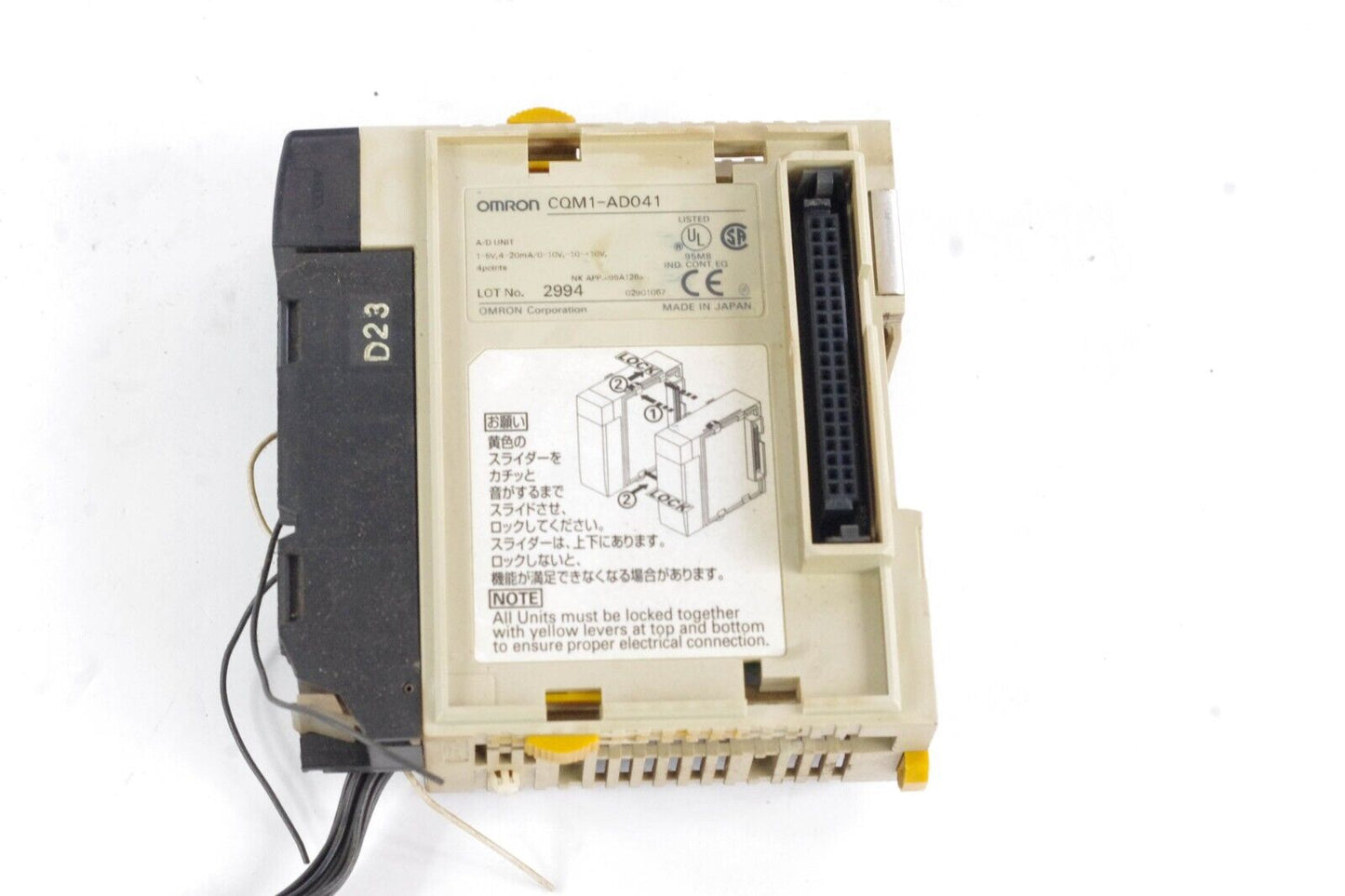 OMRON A/D PLC MODULE CQM1-AD041