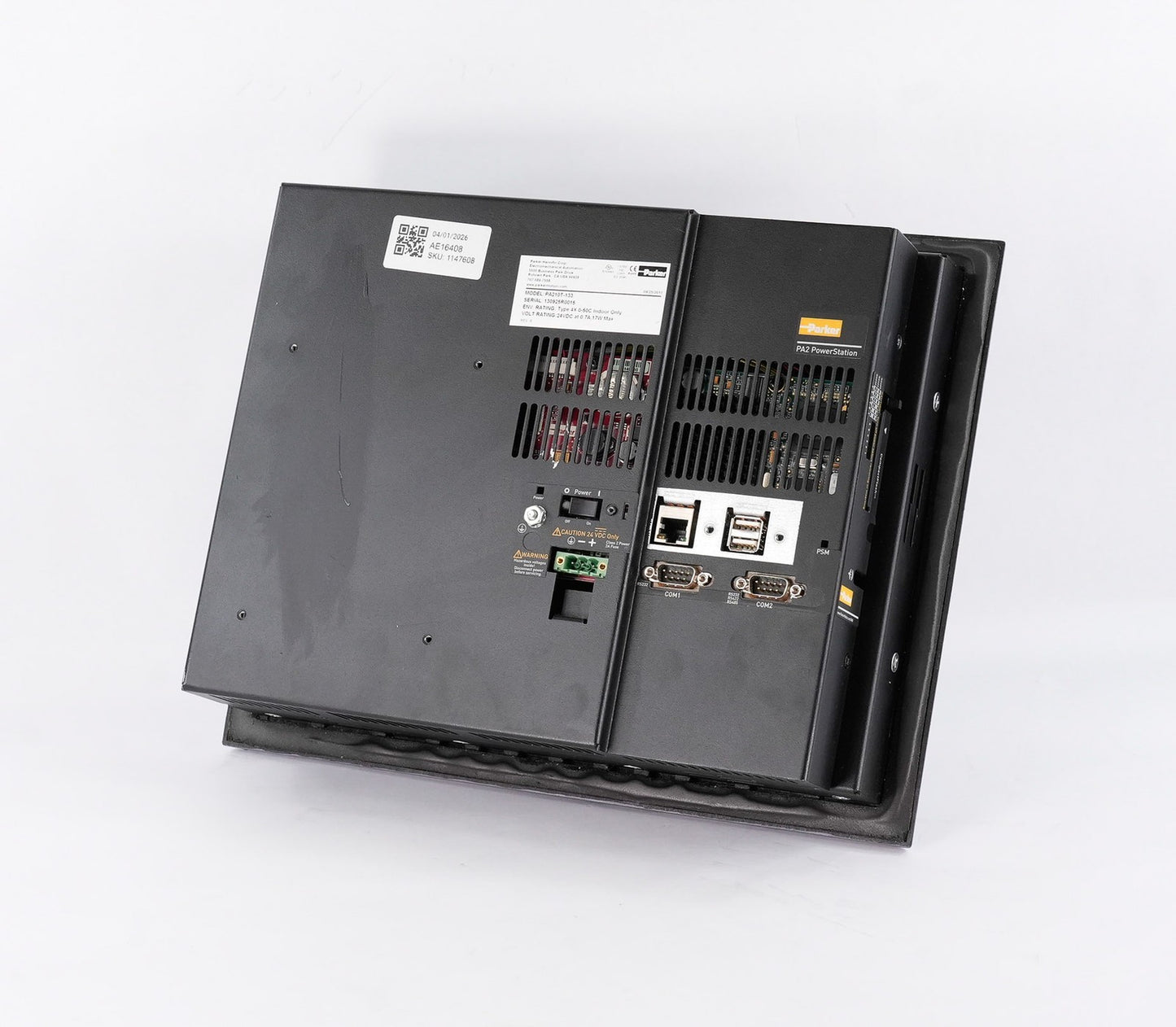 Parker Hannifin PA210T-133 PowerStation HMI Display Panel 24VDC PA210T133