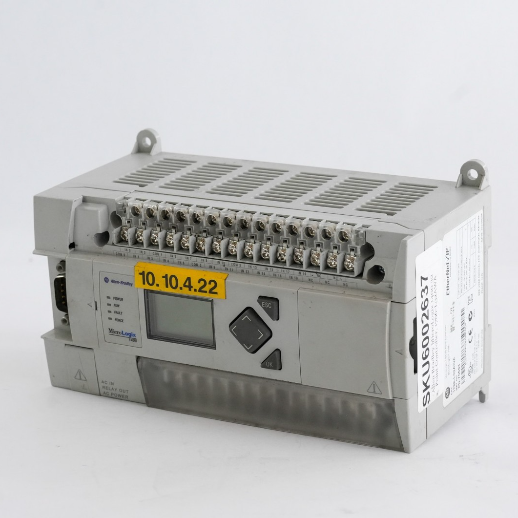 Allen Bradley 1766-L32AWA Ser B FW 11 MicroLogix 1400 Controller 32-Pt PN-70593