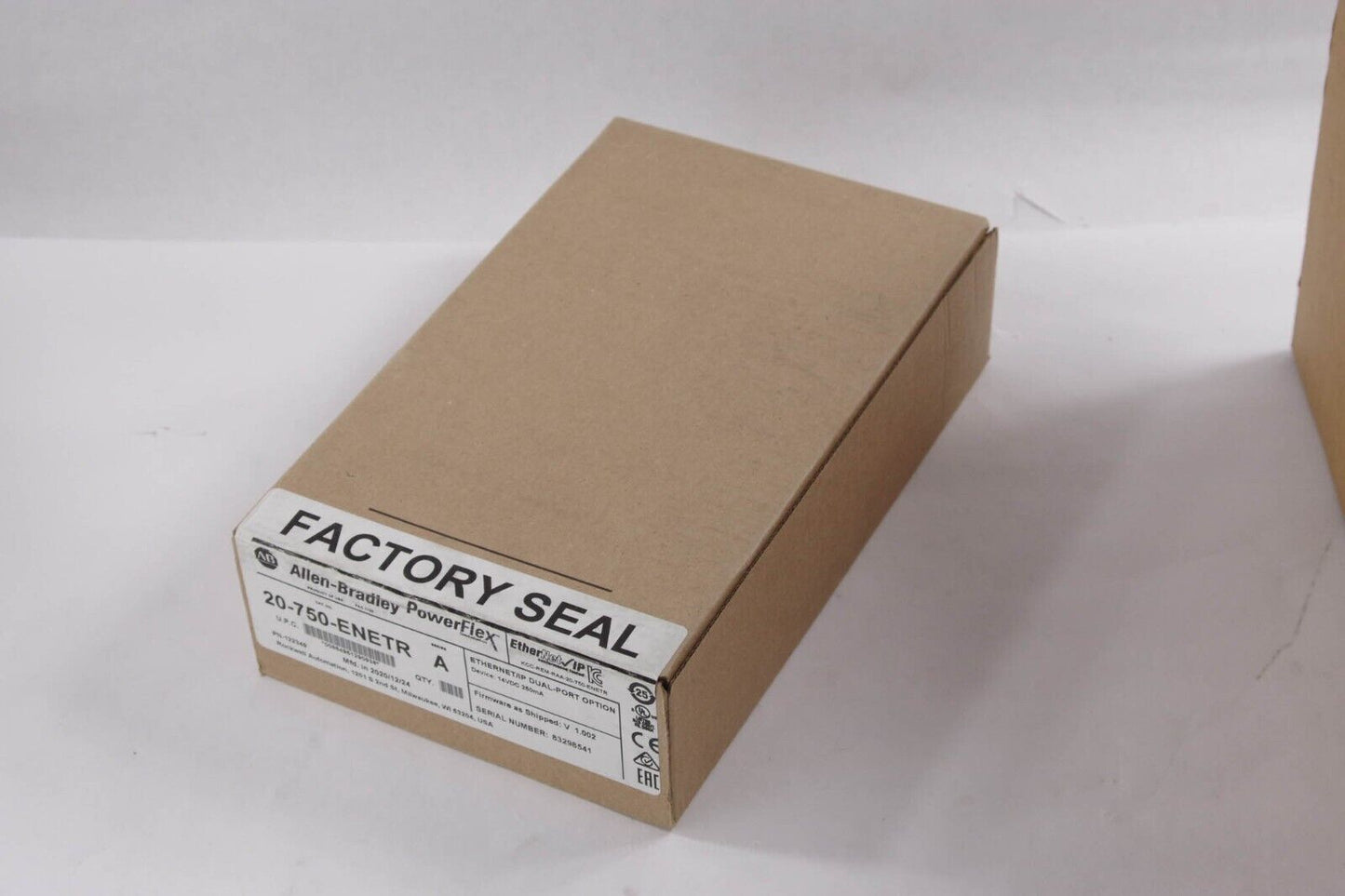 2022 Allen Bradley 20-750-APS Ser B PowerFlex 750 Auxillary Power Supply -Sealed