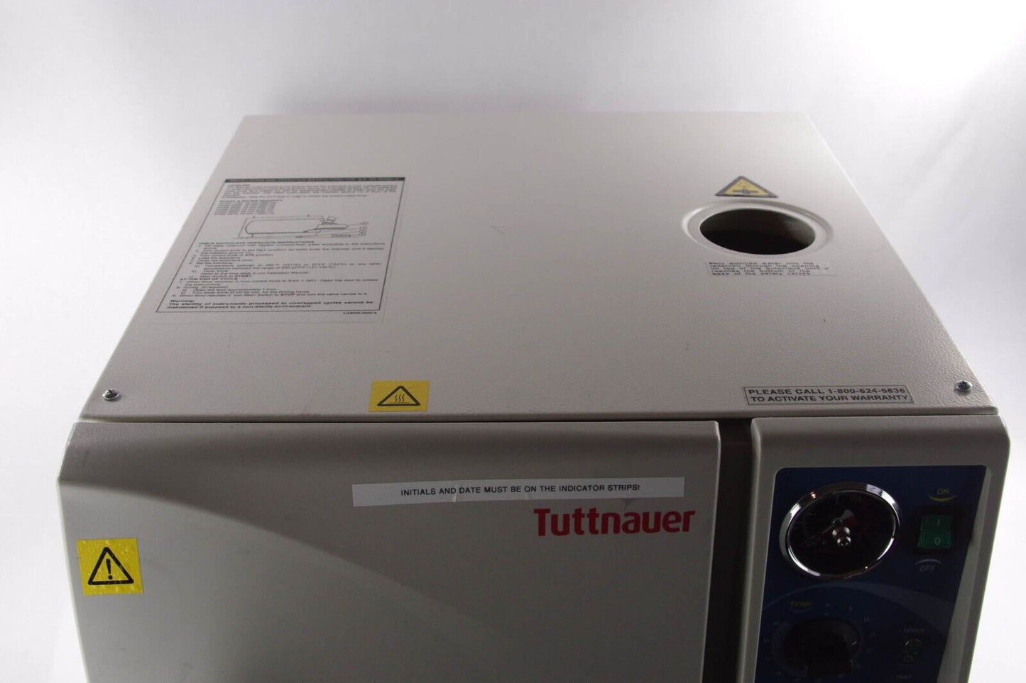 Tuttnauer 2340M Autoclave Steam Sterilizer - For Parts or Repair