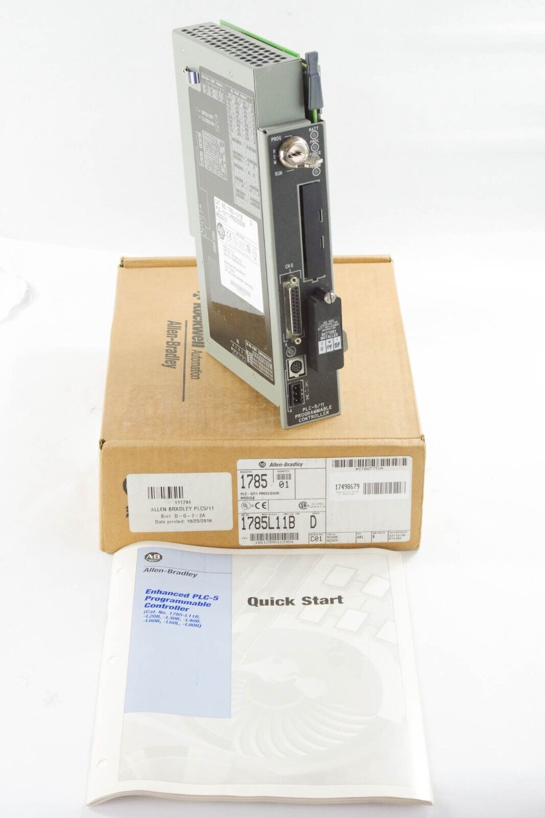 Allen-Bradley 1785-L11B/D PLC-5 Processor Ser. D 1785-L11B