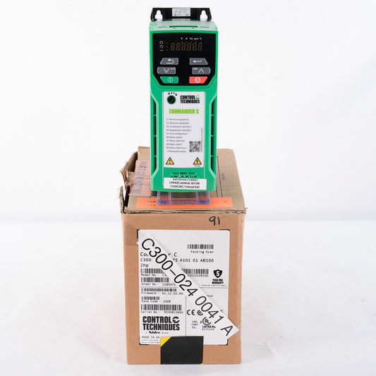 Control Techniques C300-024 00041 A Commander Drive 2hp - Without Original Box