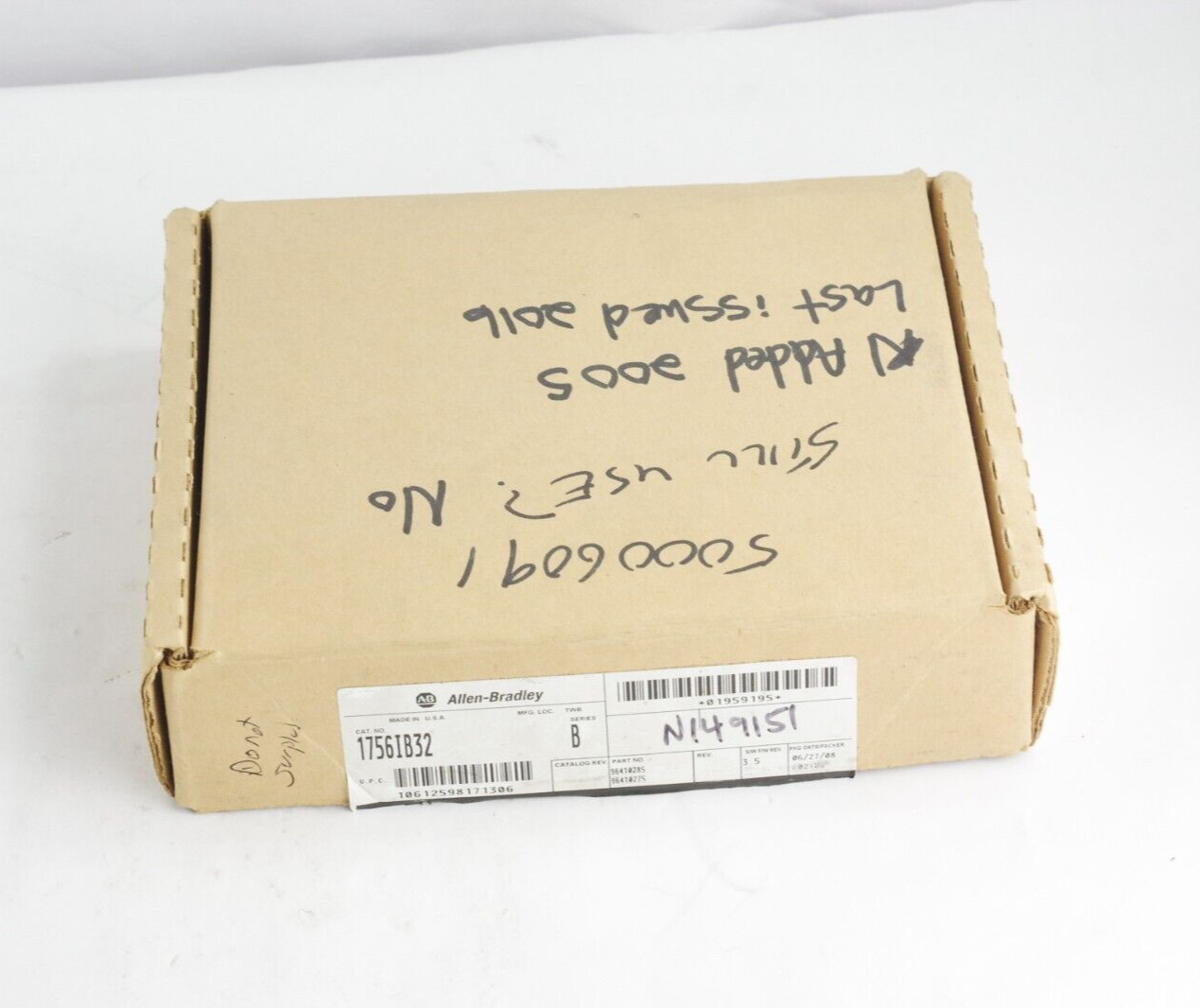 Allen Bradley 1756-IB32/B ControlLogix Digital DC Input Module - Sealed Surplus