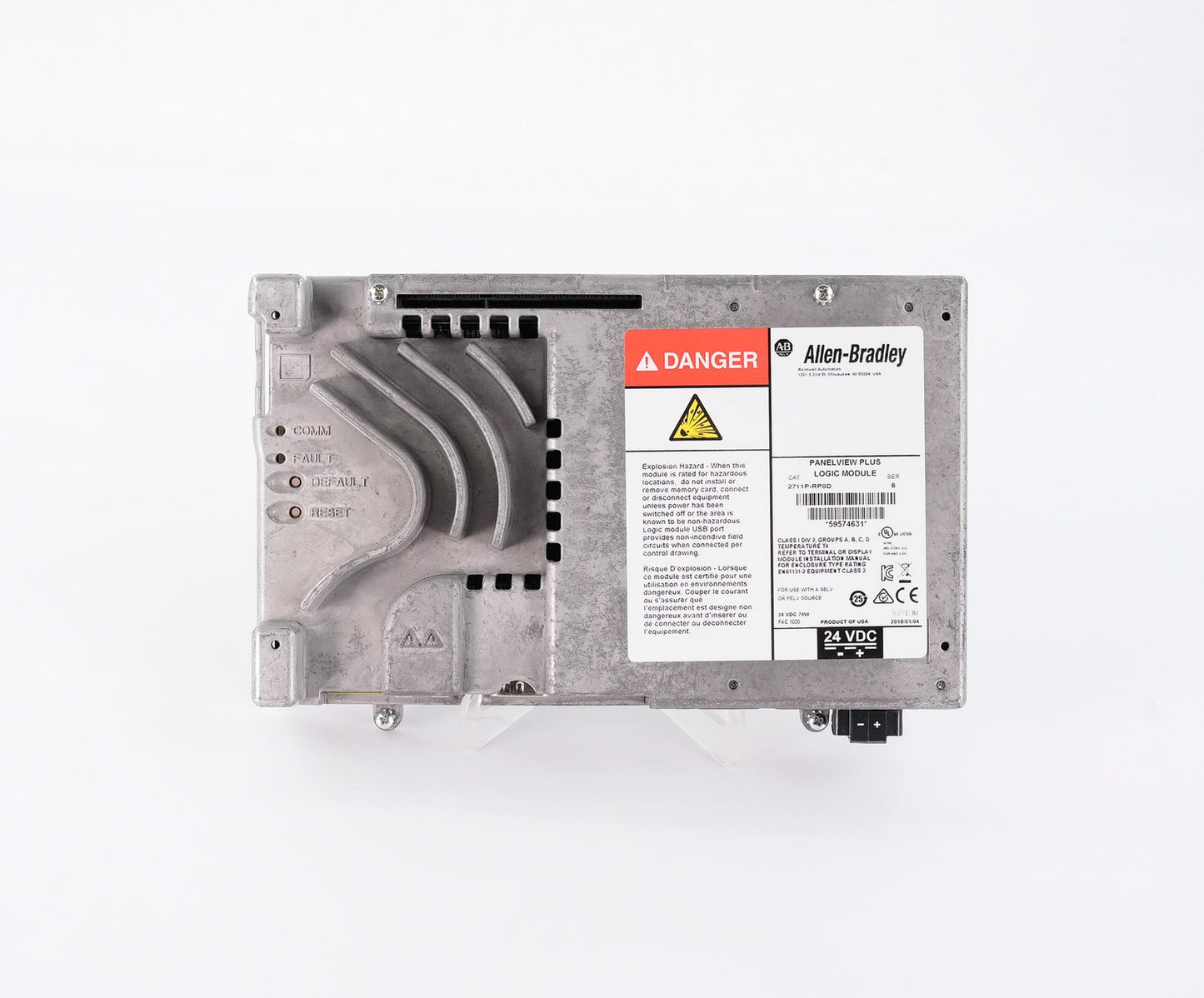 Allen Bradley 2711P-RP8D /B PanelView Plus Logic Module - Without Original Box