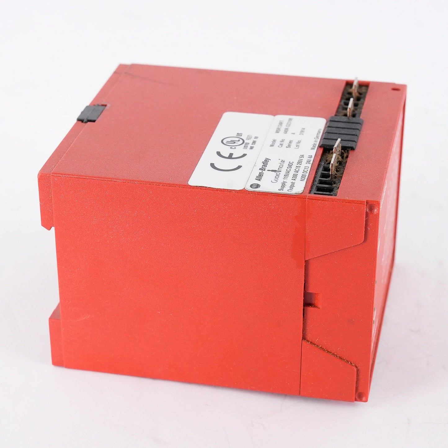 Allen Bradley 440R-G23108 /A Guardmaster MSR124RT Safety Relay 115VAC 250V 5A