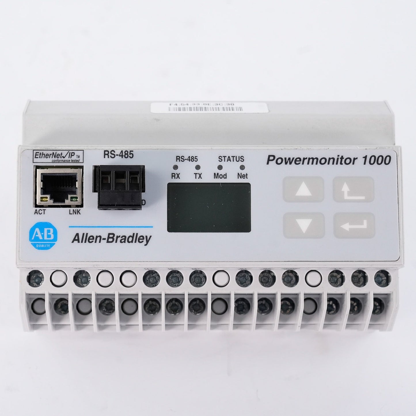 Allen Bradley 1408-TS3A-ENT /B PowerMonitor 1000 FRN 4.019 1408TS3AENT