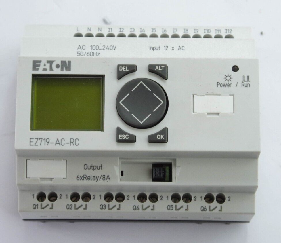 EATON EZ719-AC-RC / EZ719-AC-RC-2 / EZ719ACRC2 Programable Relay 10A 240V AC