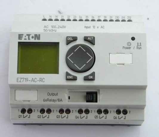 EATON EZ719-AC-RC / EZ719-AC-RC-2 / EZ719ACRC2 Programable Relay 10A 240V AC